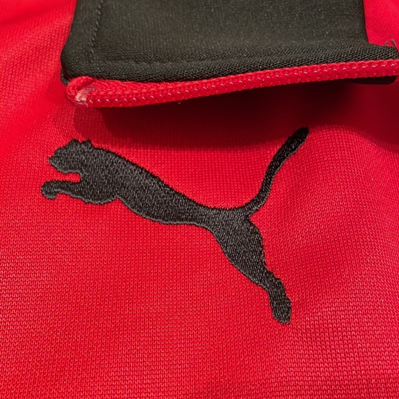 Preowned AC Milan red track jacket men size M in excellent condition - Picture 4 of 9